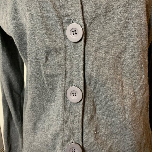 Chadwicks Cardigan Sweater with Fluffy Collar - Picture 7 of 16